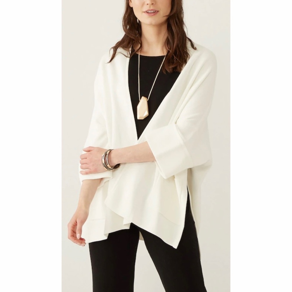 Marla Wynne Drama Kimono Topper For Chico's - Picture 12 of 14